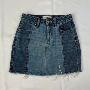 PacSun Two-Tone Denim Mini Skirt - Size 23